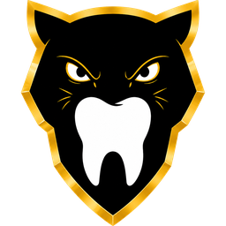 Emblem of The Plaque Panther: knowledge is power, prevention is superpower
